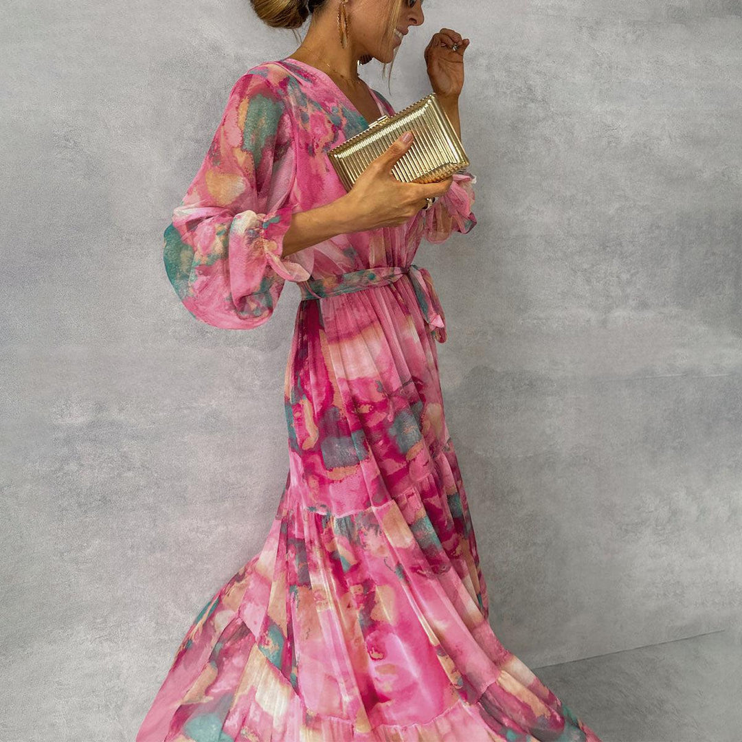 womens-floral-wrap-dress-with-v-neck-and-tie-belt-4