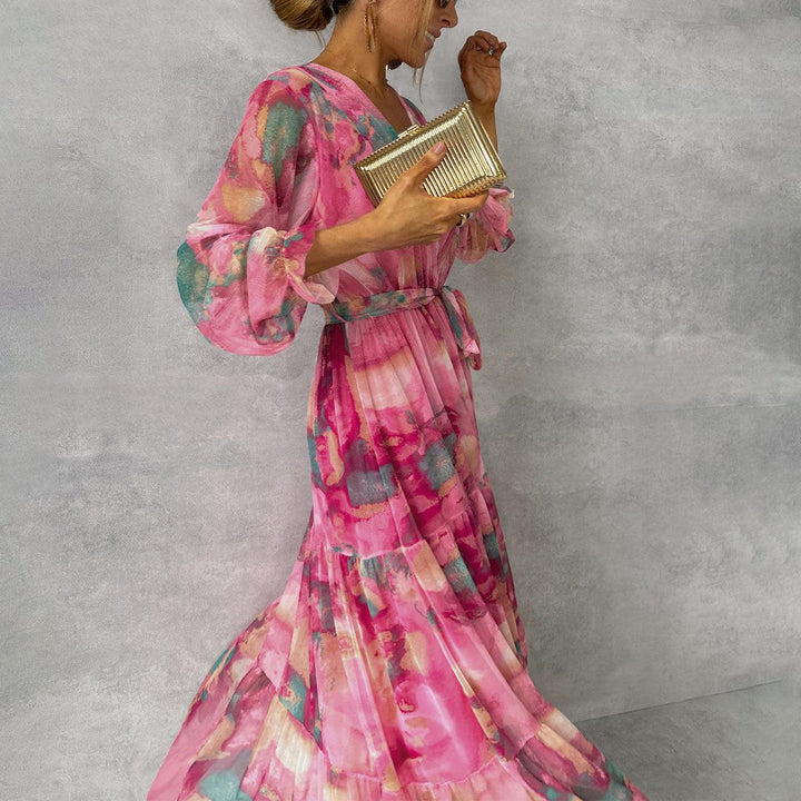 womens-floral-wrap-dress-with-v-neck-and-tie-belt-4