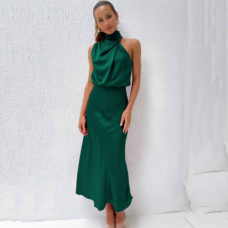 womens-formal-satin-midi-dress-with-halter-neck-and-draped-bodice-13