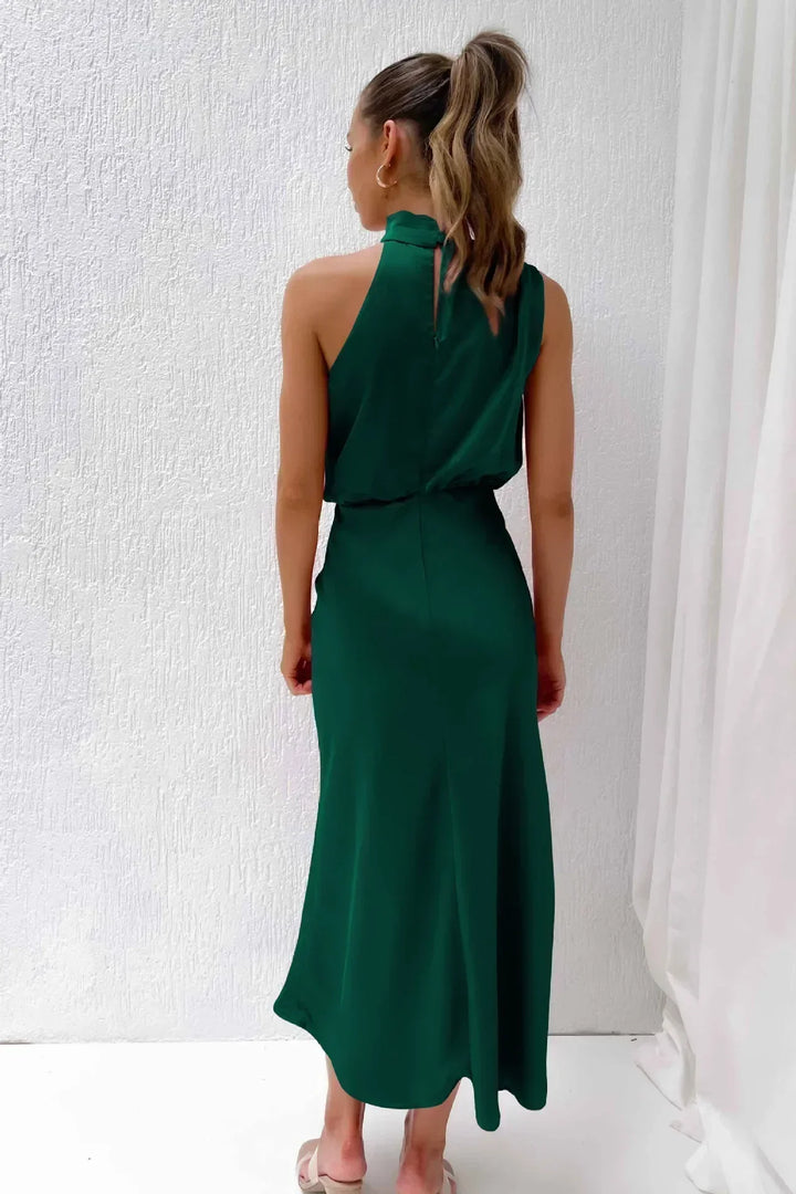 womens-formal-satin-midi-dress-with-halter-neck-and-draped-bodice-14