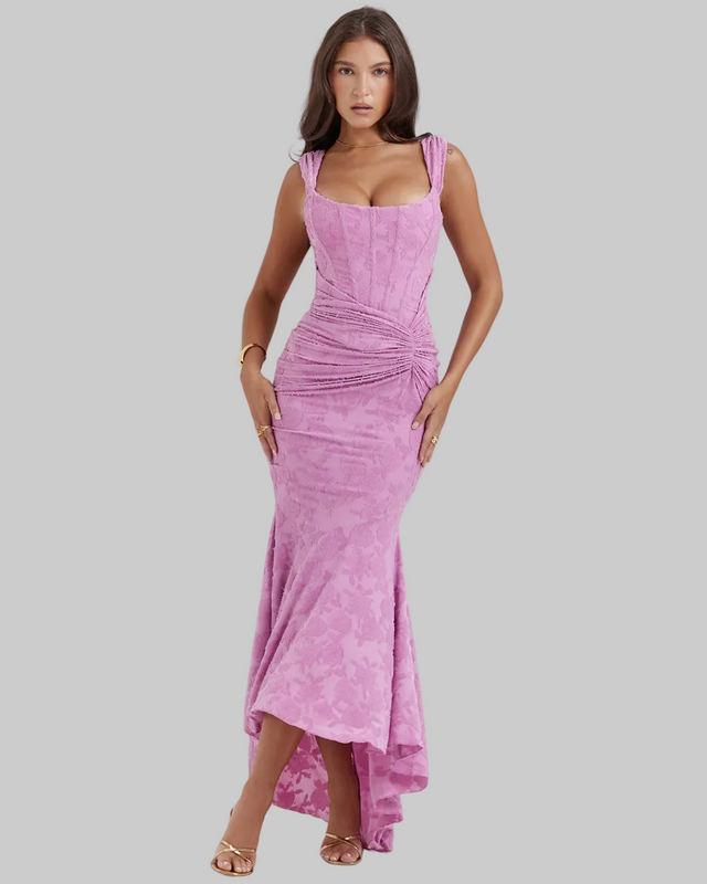 womens-lace-maxi-dress-with-square-neck-and-ruched-hip-1