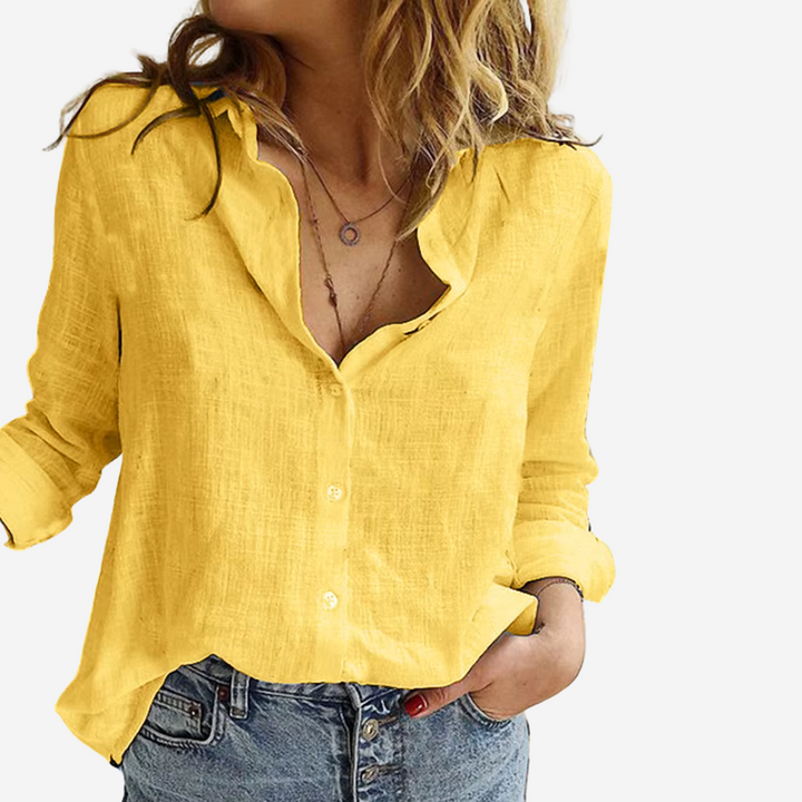 womens-linen-blend-blouse-with-button-front-and-roll-tab-sleeves-5