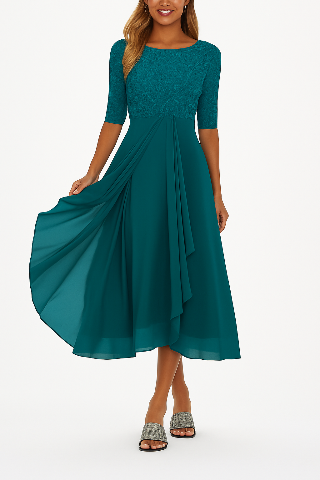 womens-midi-dress-with-floral-lace-bodice-and-sheer-sleeves-6