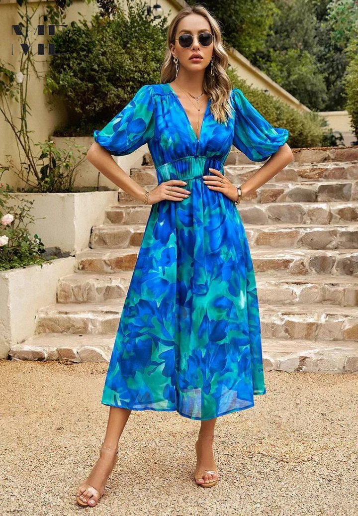 womens-midi-synthetic-dress-with-v-neck-and-smocked-waist-6