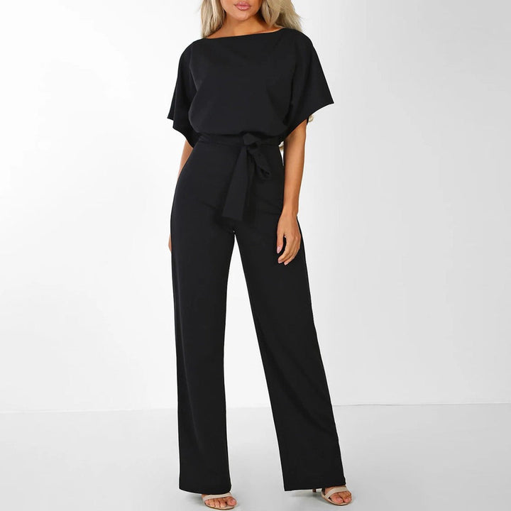 womens-polyester-jumpsuit-with-boat-neck-and-tie-belt-3
