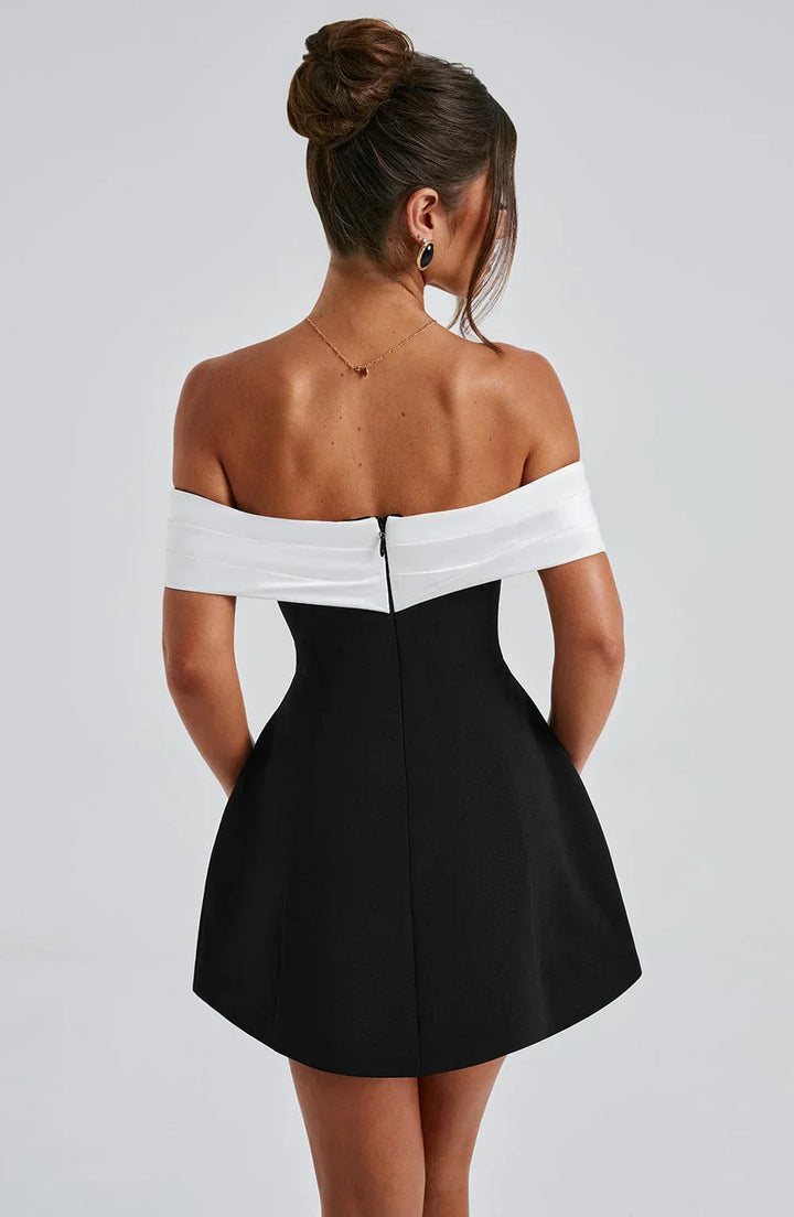 womens-satin-mini-dress-with-off-shoulder-band-and-back-bow-6