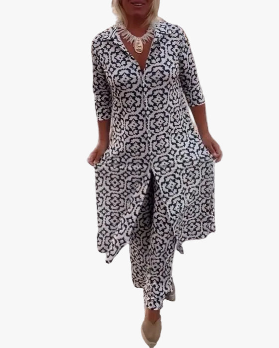 womens-two-piece-polyester-set-with-v-neck-and-side-slits-1