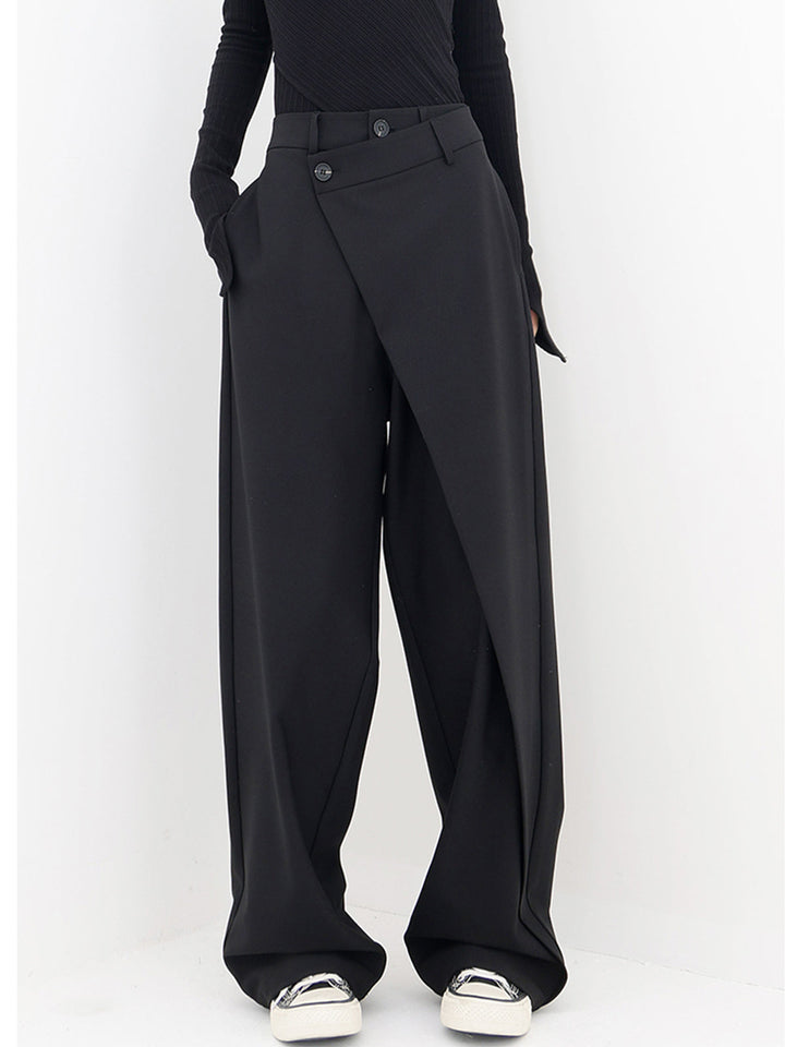 womens-wide-leg-woven-pants-with-wrap-front-and-button-waist-7