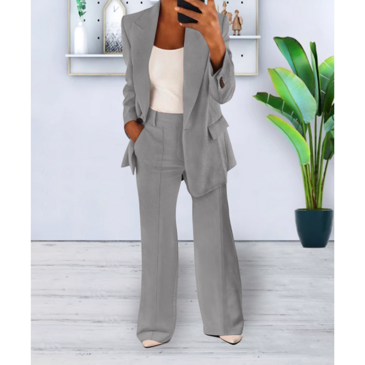 womens-woven-blazer-set-with-notch-lapels-and-straight-leg-pants-5