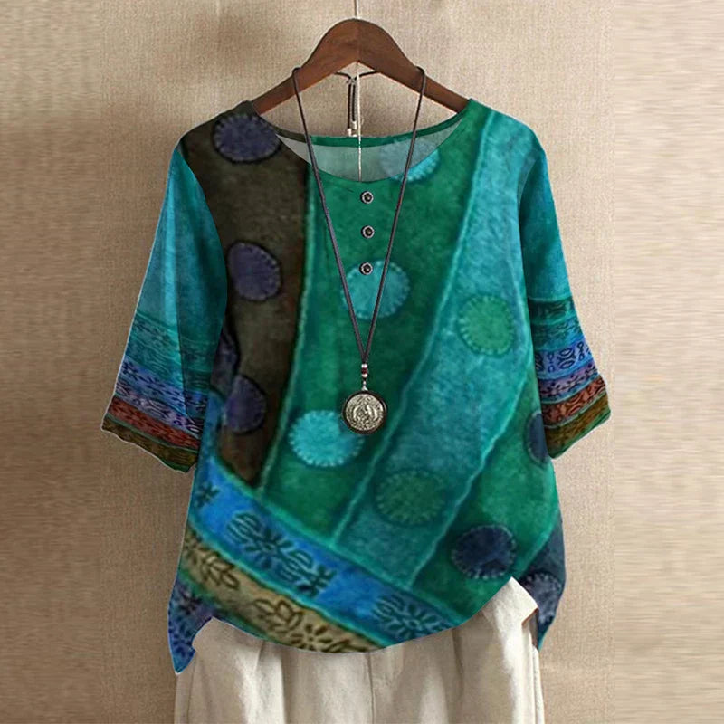 womens-woven-blouse-with-henley-buttons-and-cuffed-sleeves-3