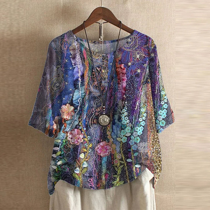 womens-woven-blouse-with-henley-buttons-and-cuffed-sleeves-9