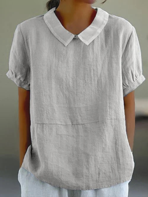 womens-woven-blouse-with-rounded-collar-and-paneled-seam-6