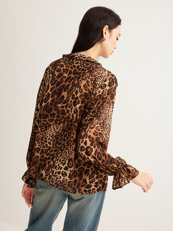 womens-woven-blouse-with-ruffle-v-neck-and-tie-closure-6