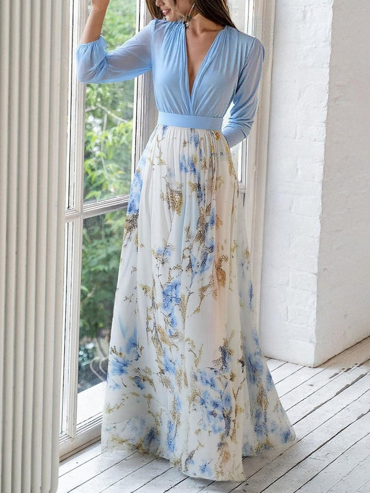 womens-woven-maxi-dress-with-floral-print-and-v-neck-3