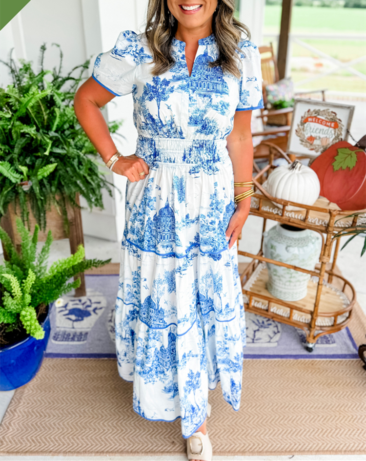 womens-woven-maxi-dress-with-notched-v-neck-and-smocked-waist-3