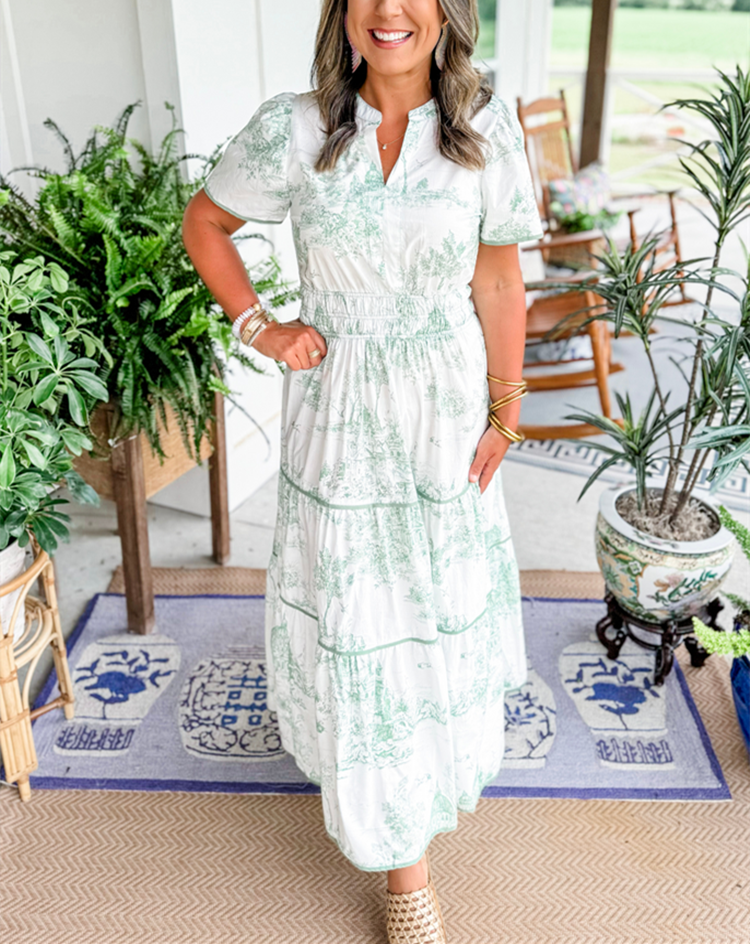 womens-woven-maxi-dress-with-notched-v-neck-and-smocked-waist-7