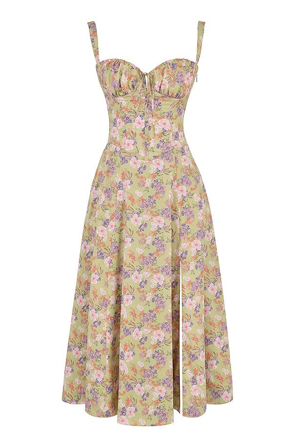 womens-woven-midi-dress-with-corset-bodice-and-slit-17