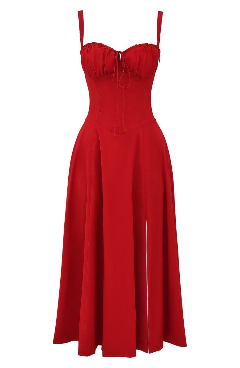 womens-woven-midi-dress-with-corset-bodice-and-slit-21