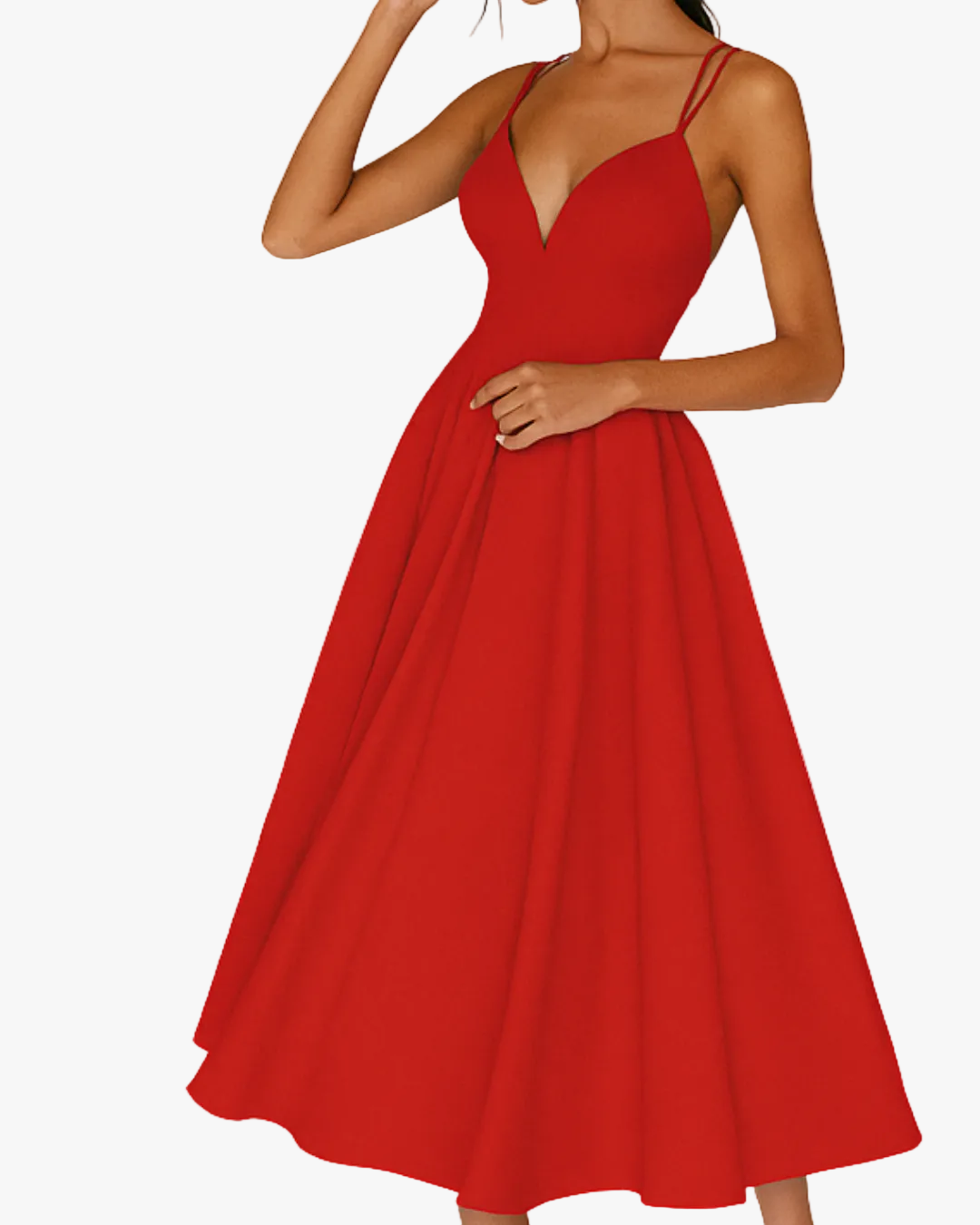 womens-woven-midi-dress-with-v-neck-and-crisscross-back-1