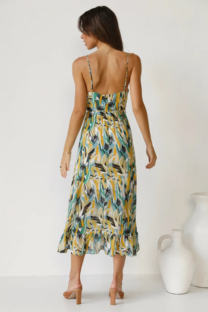 womens-woven-midi-dress-with-v-neck-and-tie-waist-6