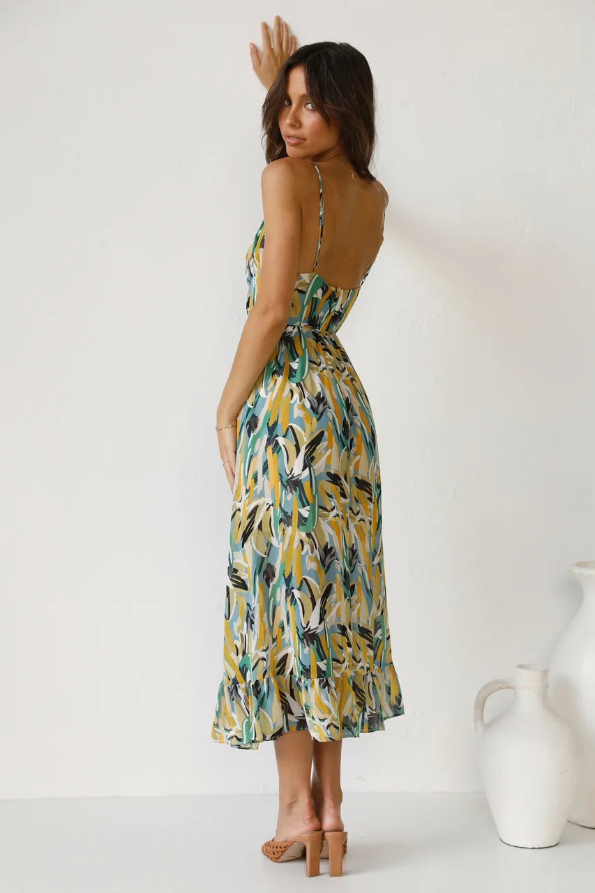 womens-woven-midi-dress-with-v-neck-and-tie-waist-8