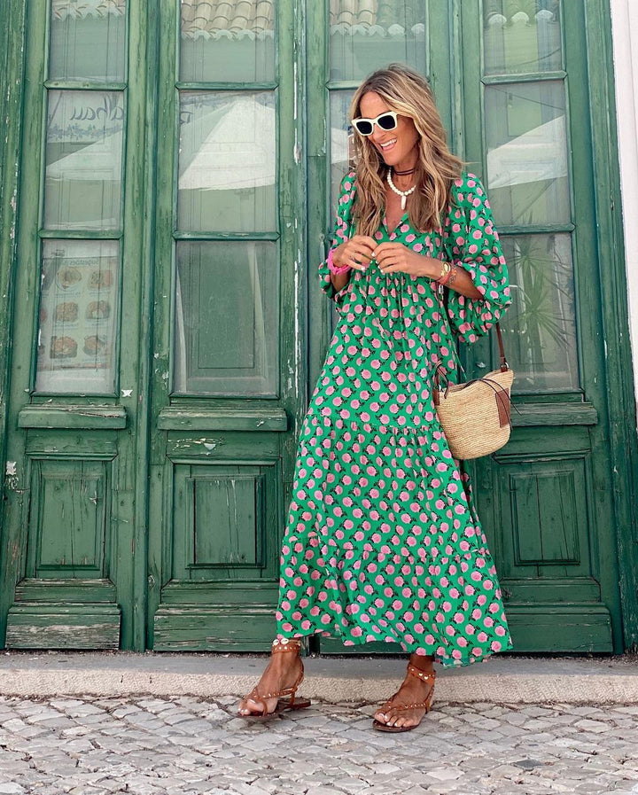 womens-woven-midi-dress-with-v-neck-and-tiered-ruffle-hem-4