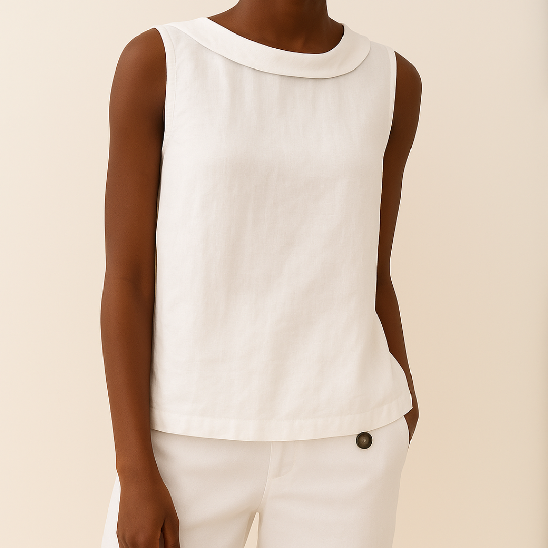 womens-woven-sleeveless-top-with-roll-collar-and-keyhole-back-6