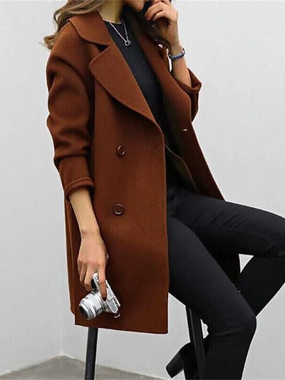 Mila | Wool Trench Coat