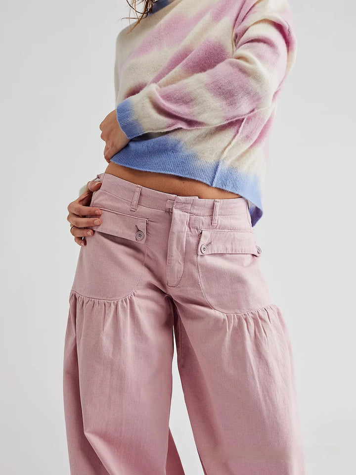 Lani | Bohemian Wide-Leg Pleated Pants