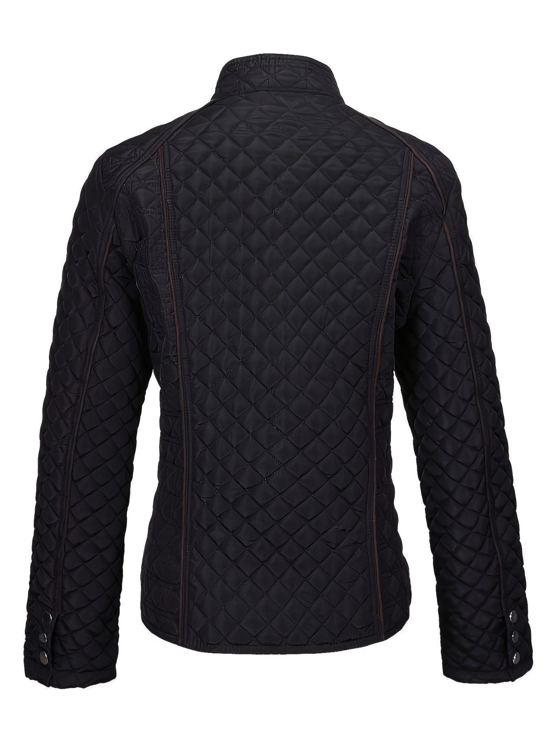 Fleurine | Women's Quilted Stand-Collar Jacket with Zip Front