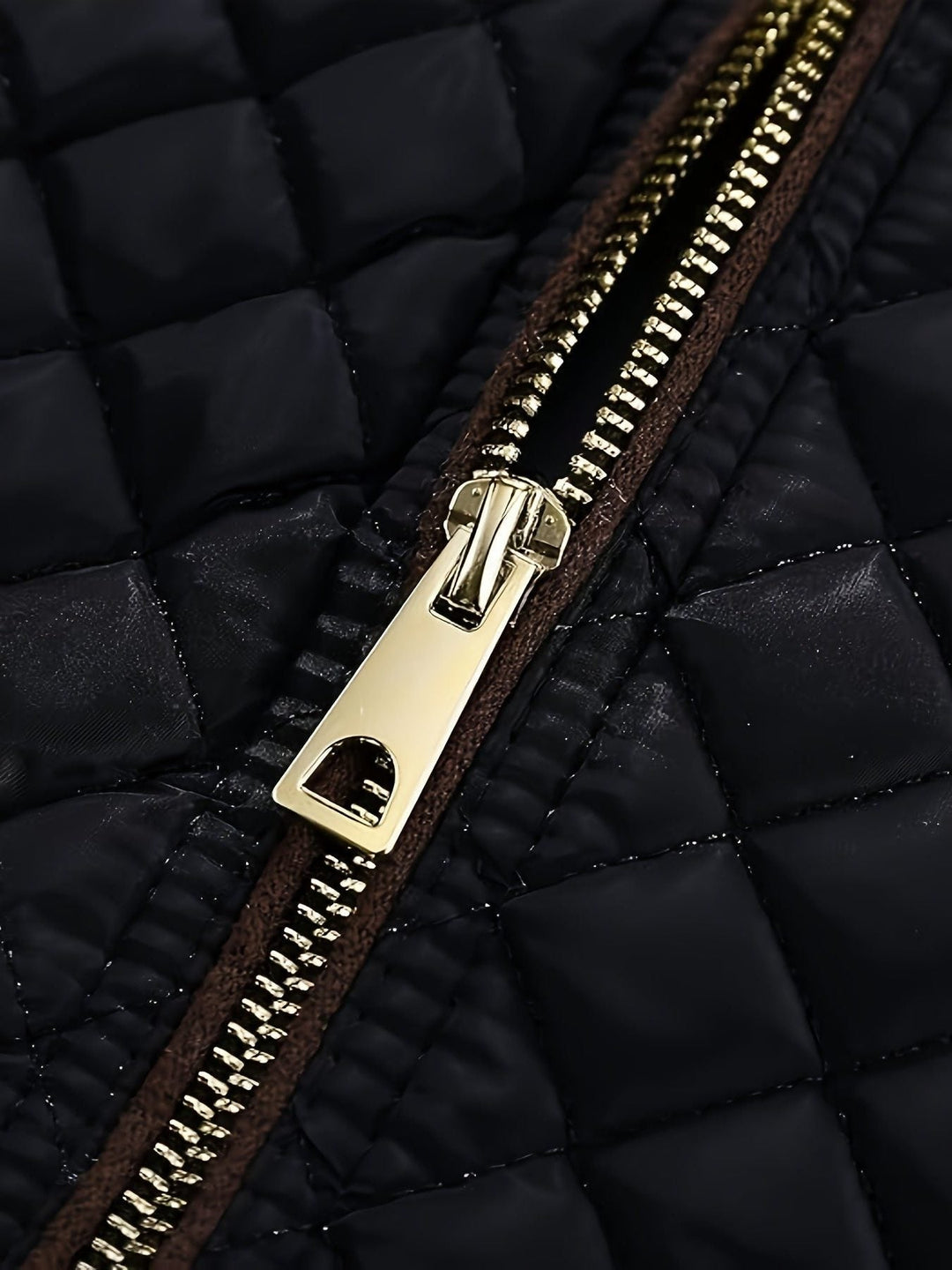 Fleurine | Women's Quilted Stand-Collar Jacket with Zip Front
